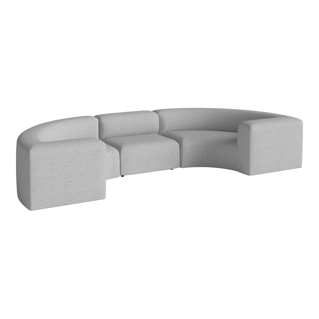 Angle Curved Semi-Circular Sofa