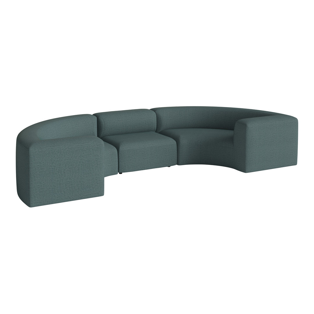 Angle Curved Semi-Circular Sofa