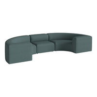 Angle Curved Semi-Circular Sofa