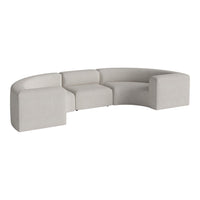 Angle Curved Semi-Circular Sofa