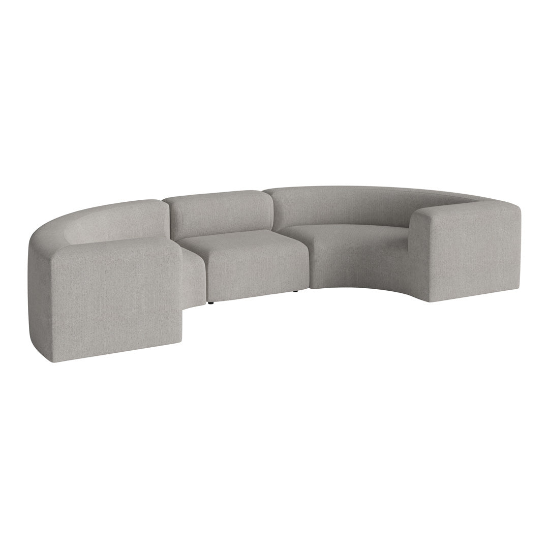 Angle Curved Semi-Circular Sofa