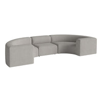 Angle Curved Semi-Circular Sofa
