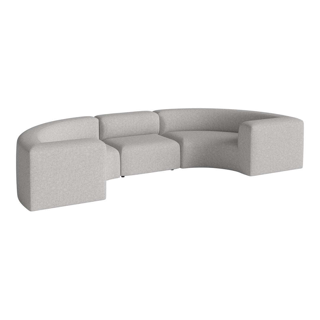 Angle Curved Semi-Circular Sofa