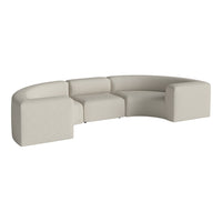 Angle Curved Semi-Circular Sofa