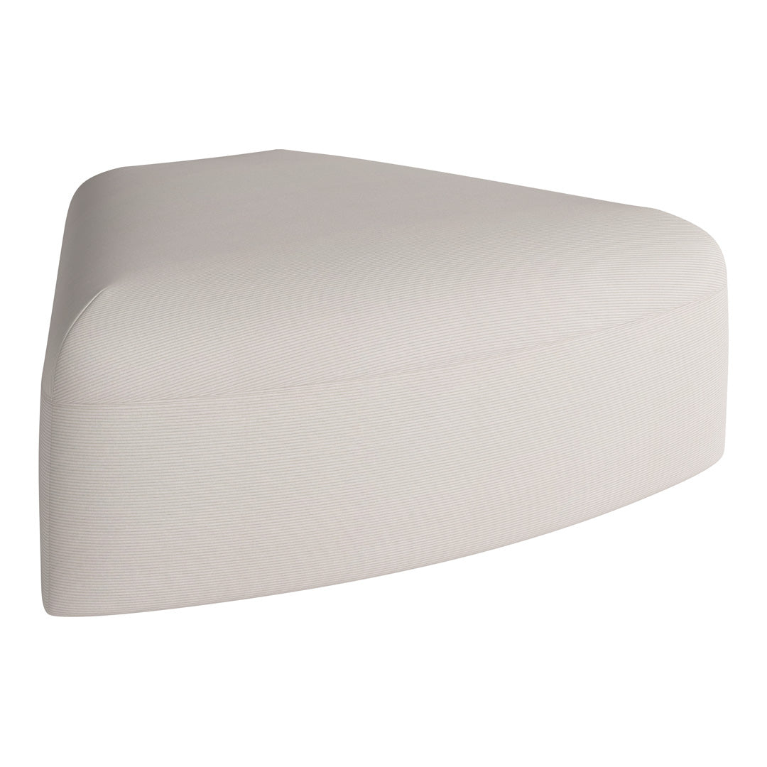 Angle Curved Pouf
