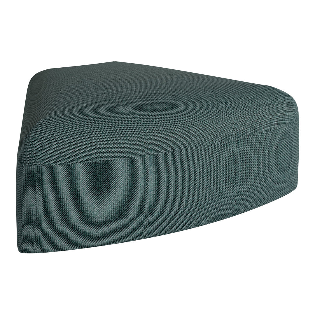 Angle Curved Pouf