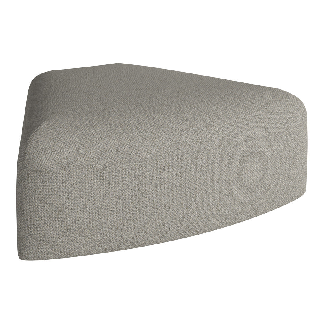 Angle Curved Pouf