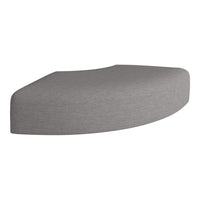Angle Curved Pouf