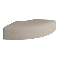 Angle Curved Pouf