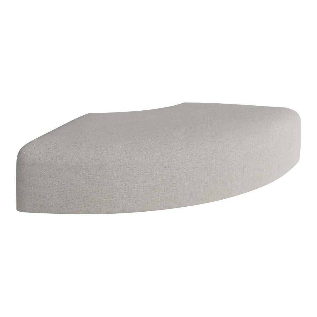Angle Curved Pouf