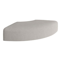 Angle Curved Pouf