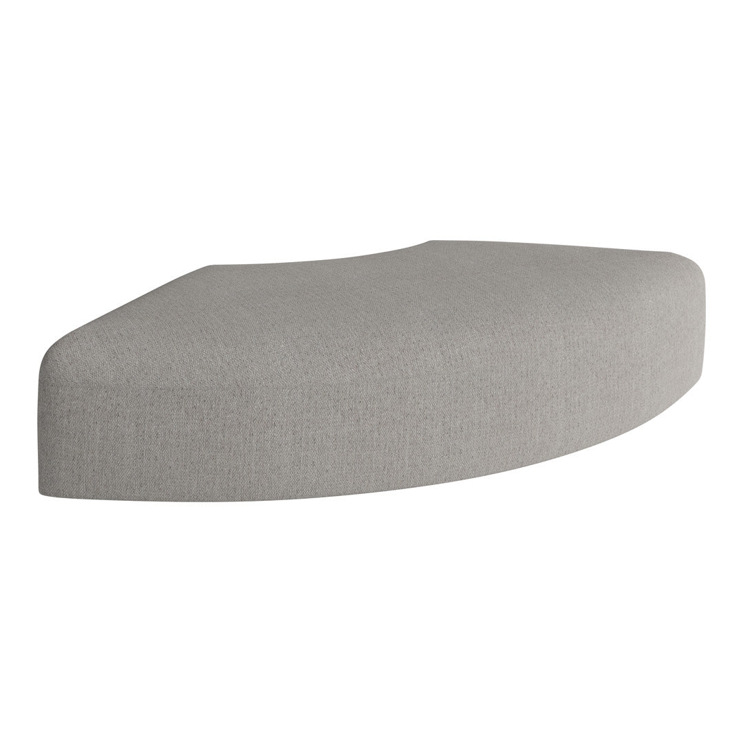 Angle Curved Pouf