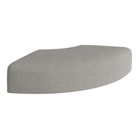 Angle Curved Pouf