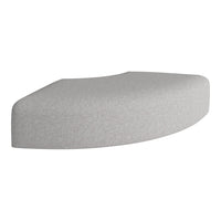 Angle Curved Pouf