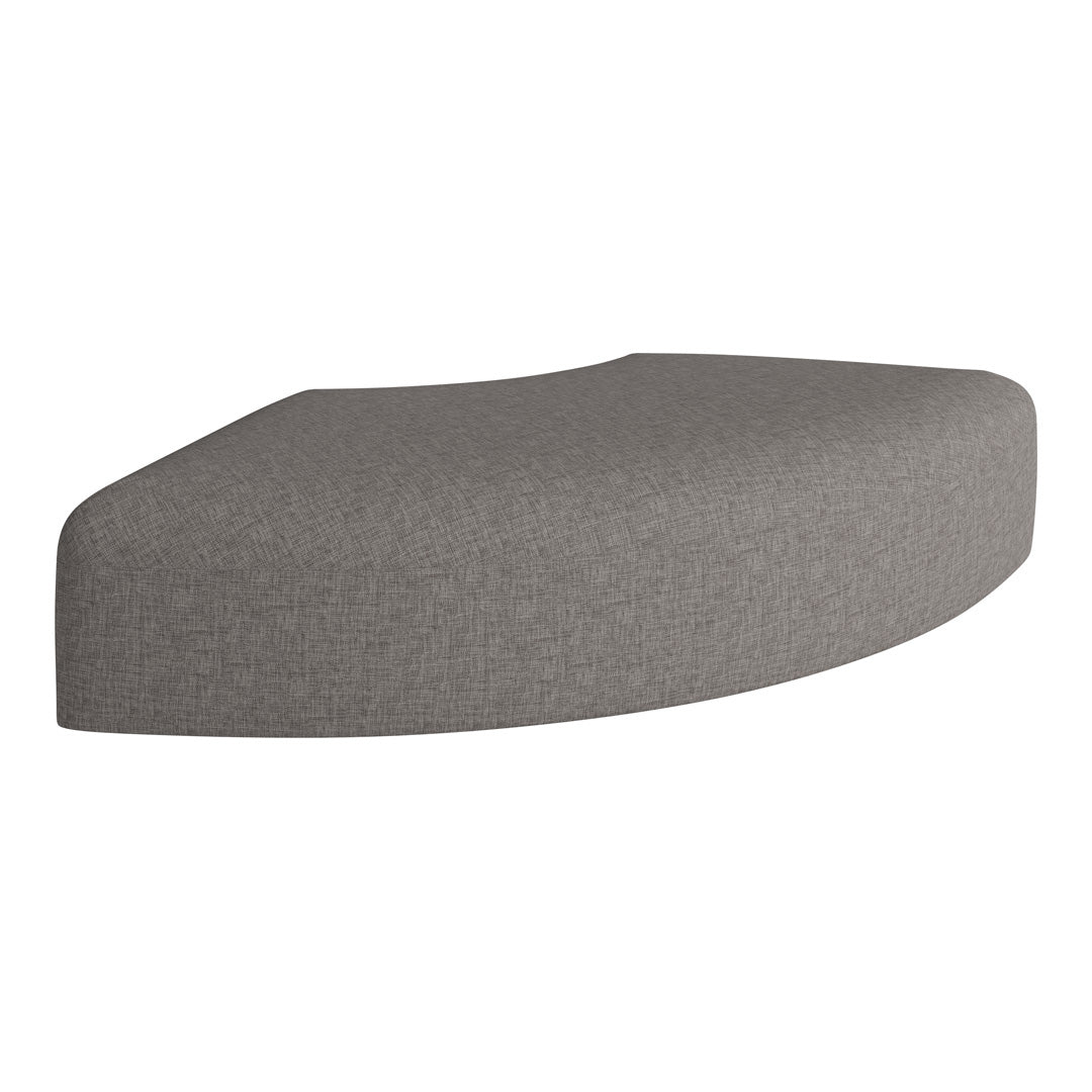 Angle Curved Pouf