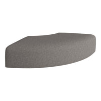Angle Curved Pouf