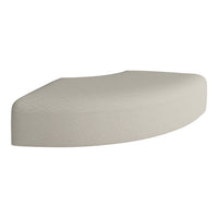 Angle Curved Pouf