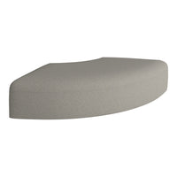 Angle Curved Pouf