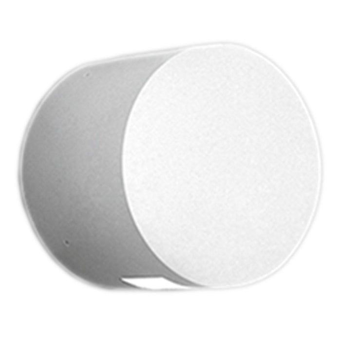 White cylindrical product with a smooth, matte finish showcasing a minimalist design. Perfect for modern decor.