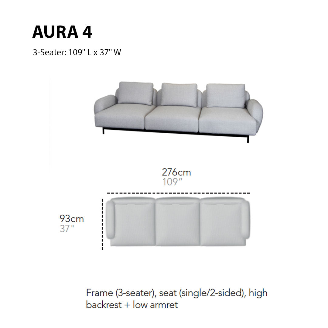 Aura Sofa (Modules 3-4)