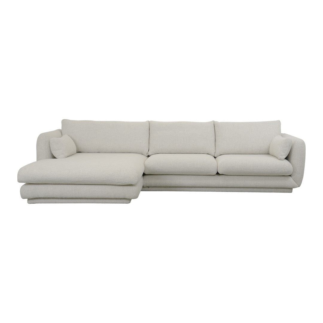 Bloom 2-Seater Sofa w/ Chaise Lounge - Plinth Base