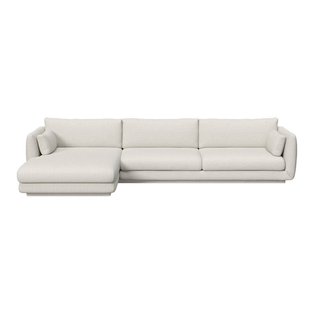 Bloom 3-Seater Sofa w/ Chaise Lounge - Plinth Base