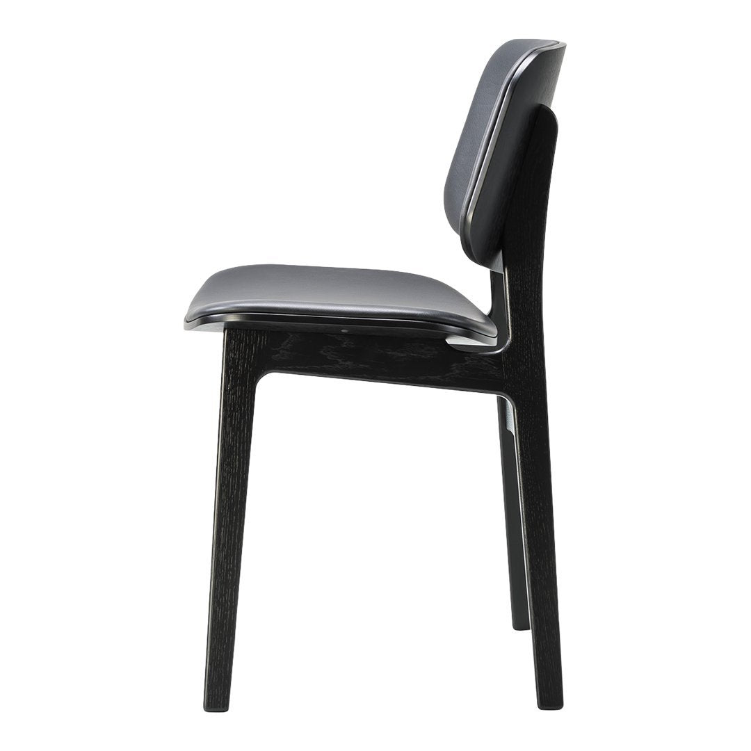 Soborg Chair - Wood Frame, Seat & Back Upholstered