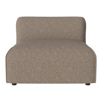 Neutral brown upholstered chair with a subtle textured pattern, offering modern and stylish seating options.