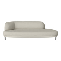 Light beige, minimalist design with smooth, rounded edges and a textured fabric upholstery. Perfect for modern interiors.