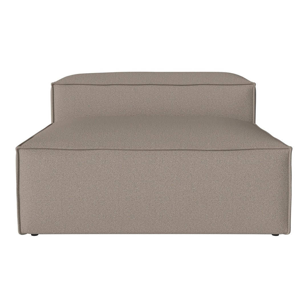 Beige modern sofa with a smooth, minimalist design and subtle texture. Perfect for contemporary interiors.