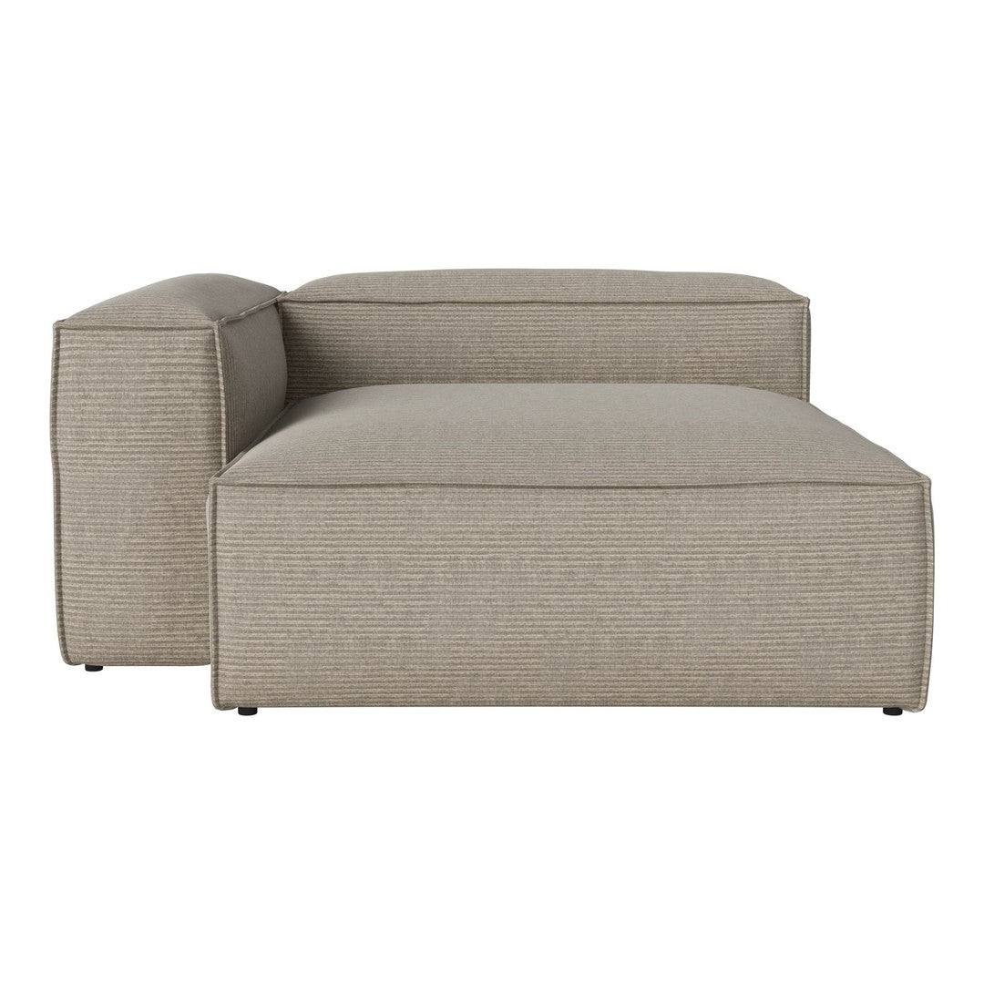 Cream-colored modular sofa in a textured pattern, featuring a contemporary design with clean lines.