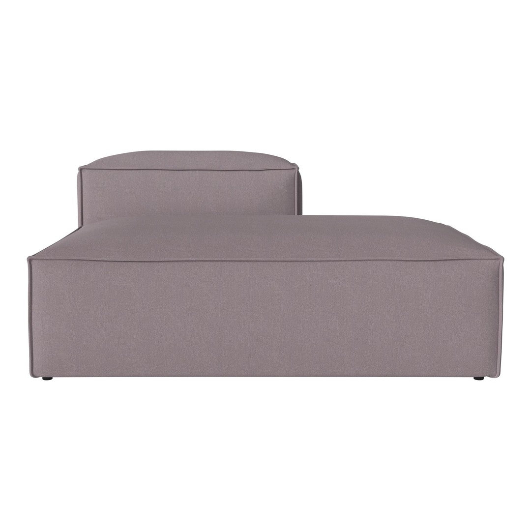 Gray upholstered modular sofa with sleek, minimalist design and smooth, even texture. Perfect for modern interiors.