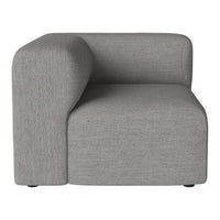 Short gray foam chair with a smooth, modern design and subtle texture, perfect for contemporary interiors.