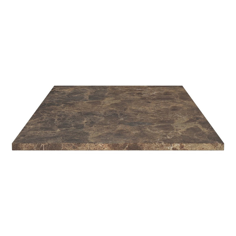 Dark brown surface with a marbled pattern, showcasing subtle variations and earthy tones. Perfect for modern decor.