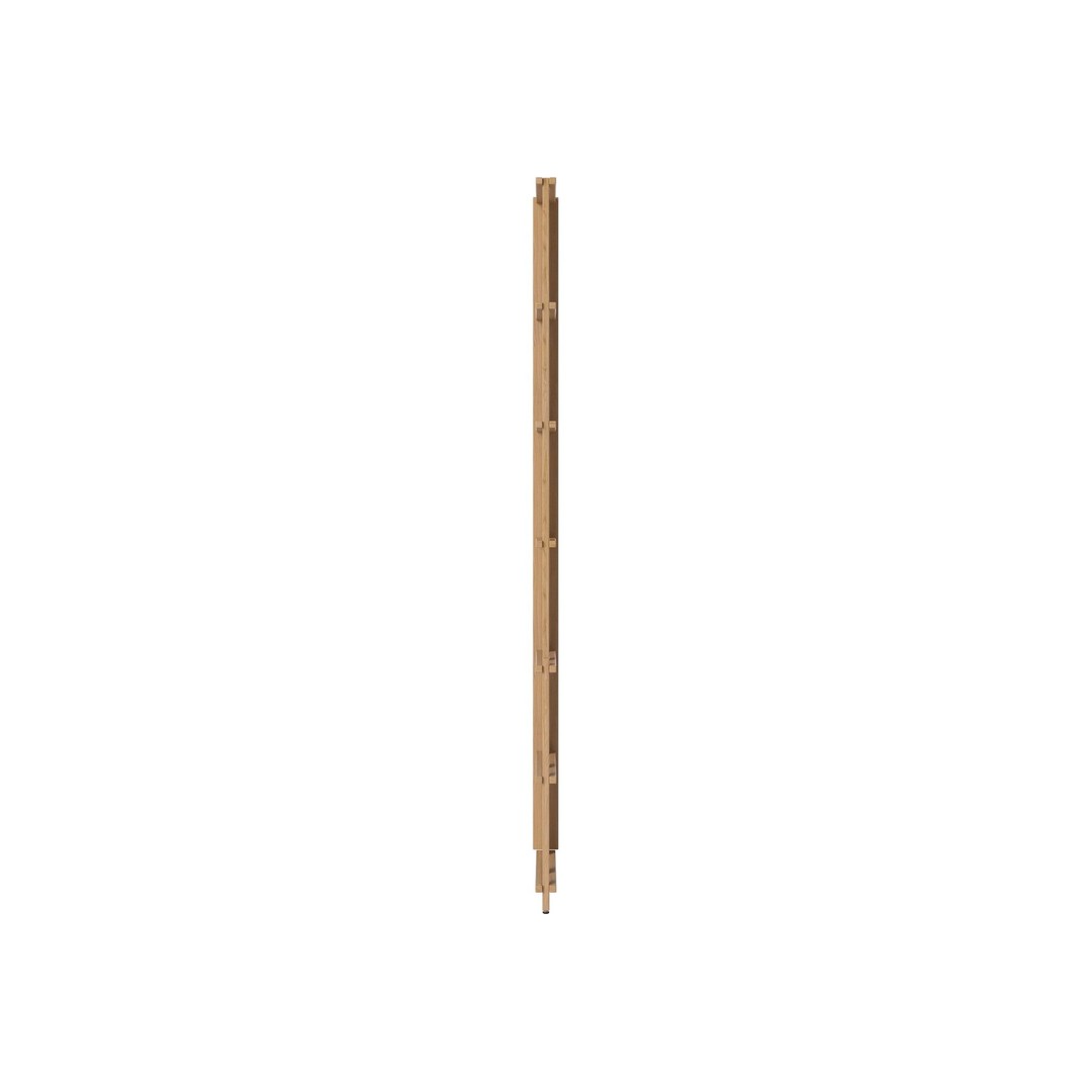 "Elegant bamboo stick with a natural finish and smooth texture, featuring subtle joint patterns for a refined look."