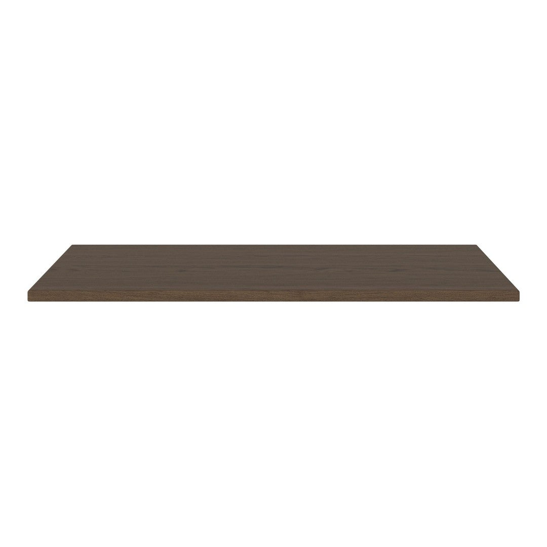 Dark brown flat surface with a smooth, matte finish. Perfect for modern home decor.