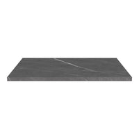 Gray marble countertop with subtle white veining, showcasing a sleek and modern design. Perfect for stylish interiors.