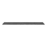Gray wood shelf with a smooth, minimalist design and subtle white veining pattern. Perfect for modern decor.