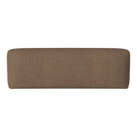 Brown textured upholstery with a solid pattern, ideal for modern home decor.