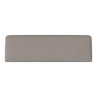 Rectangular gray upholstery fabric with a smooth, soft texture, ideal for contemporary home decor.