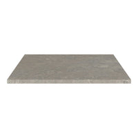 Gray stone countertop with subtle, natural stone patterns for a modern, elegant look. Perfect for kitchen or bathroom.