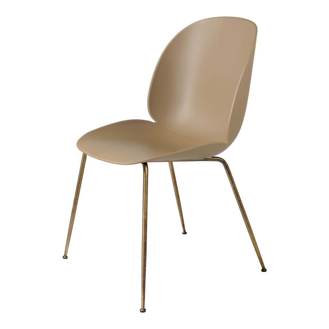 Beetle Dining Chair - Conic Base - Unupholstered