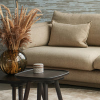 Bloom 2-Seater Sofa w/ Chaise Lounge - Plinth Base