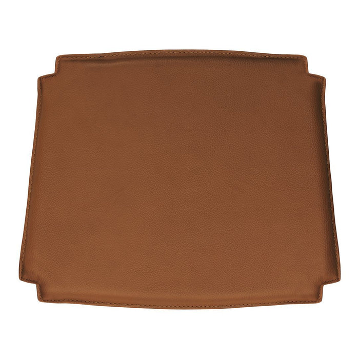 Brown square ceramic plate with a smooth matte finish and rounded corners, perfect for stylish dining.