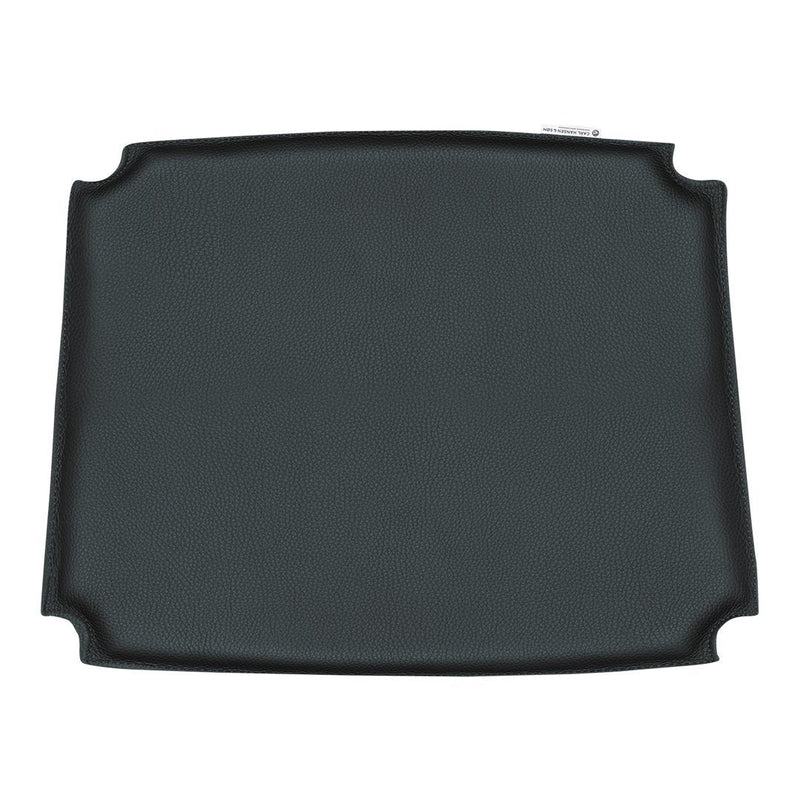 Black rectangular serving tray with a smooth matte finish and curved edges, ideal for elegant dining presentations.