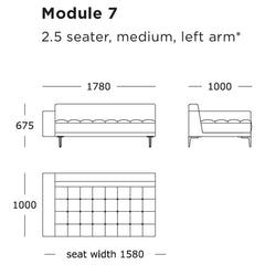 Campo Modular Sofa (Modules 1-8)