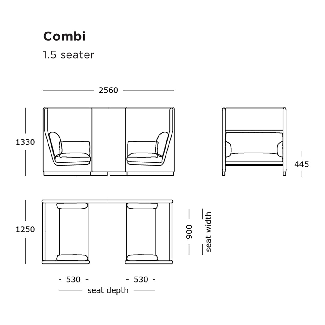 Case Combi Lounge Chair