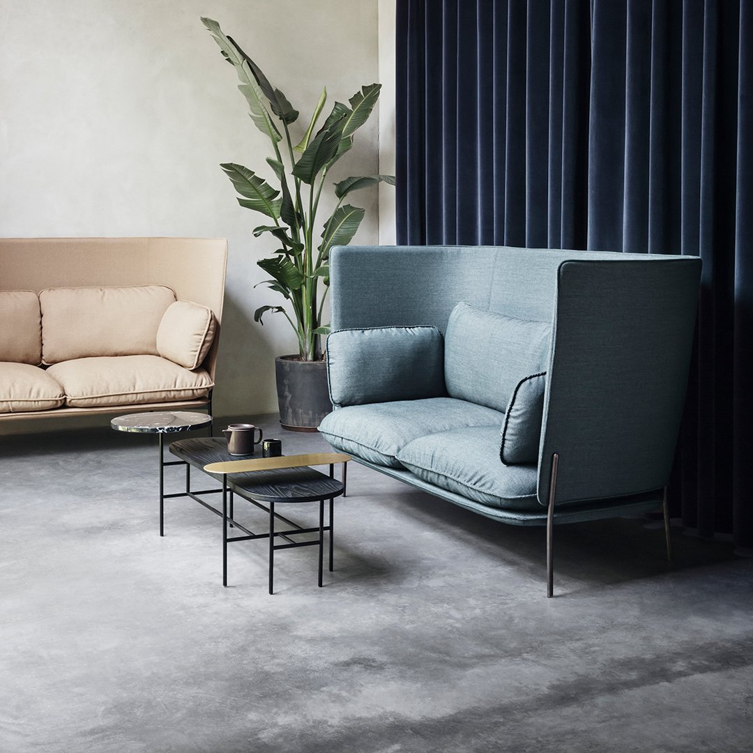 andTradition Cloud LN6 2 Seater High Back Sofa by Luca Nichetto