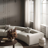 Cosima Curved 3-Seater Sofa