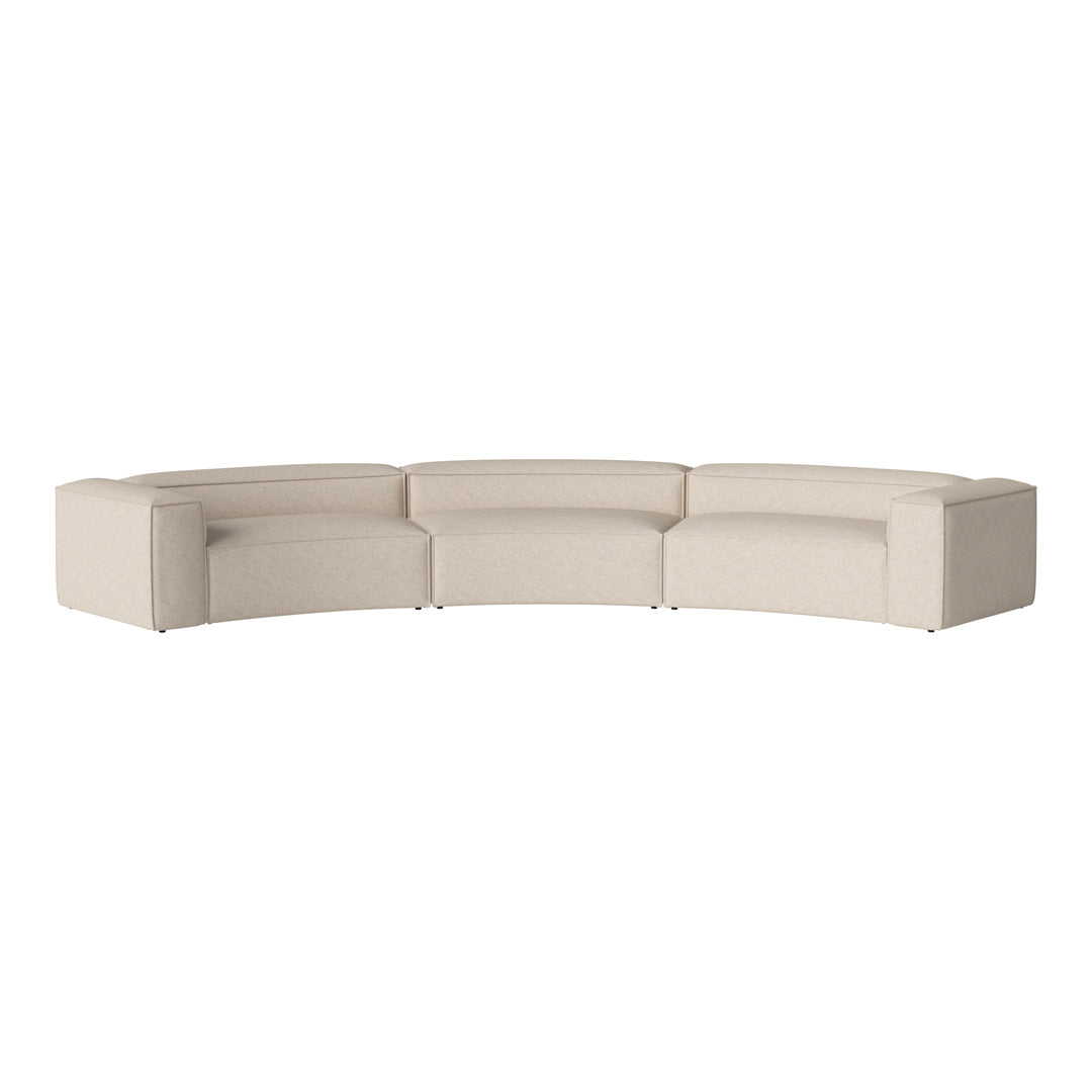 Cosima Curved 3-Seater Sofa
